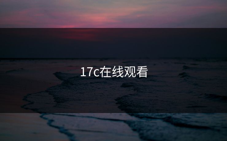 17c在线观看